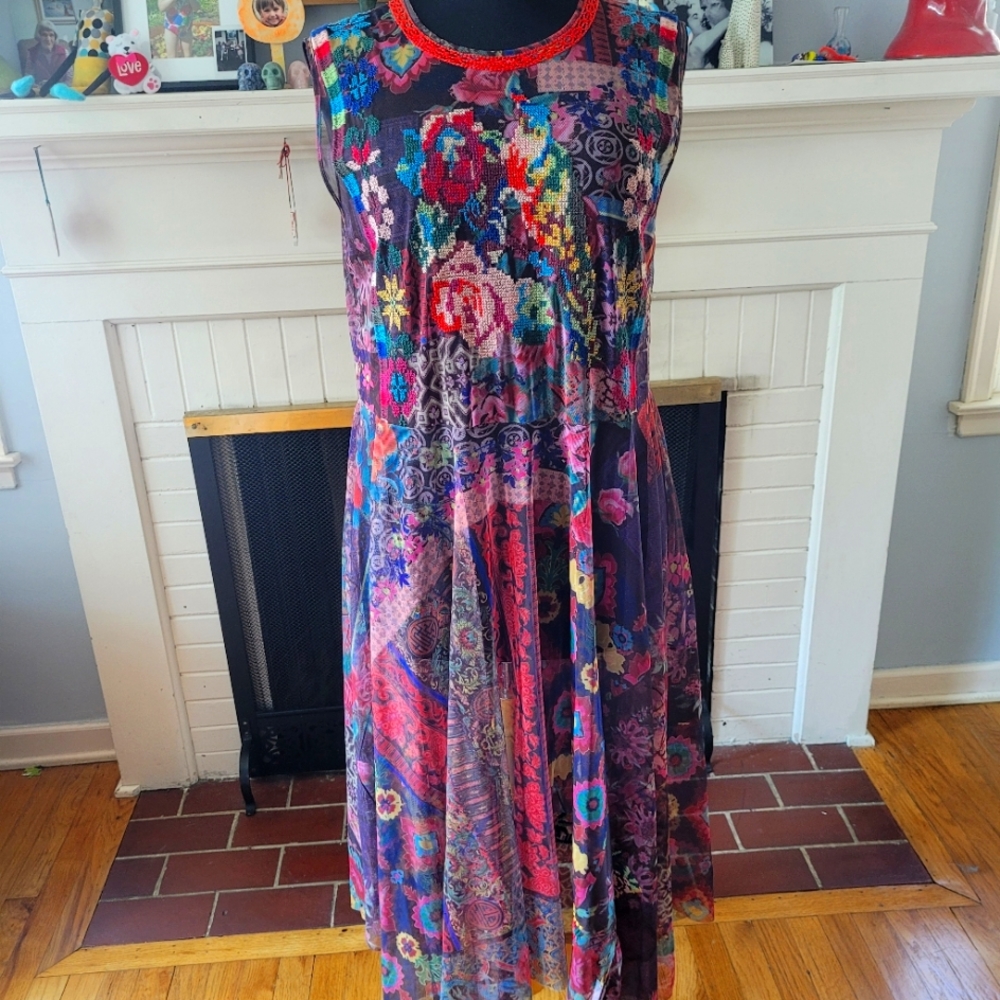 Johnny Was Biya maxi dress